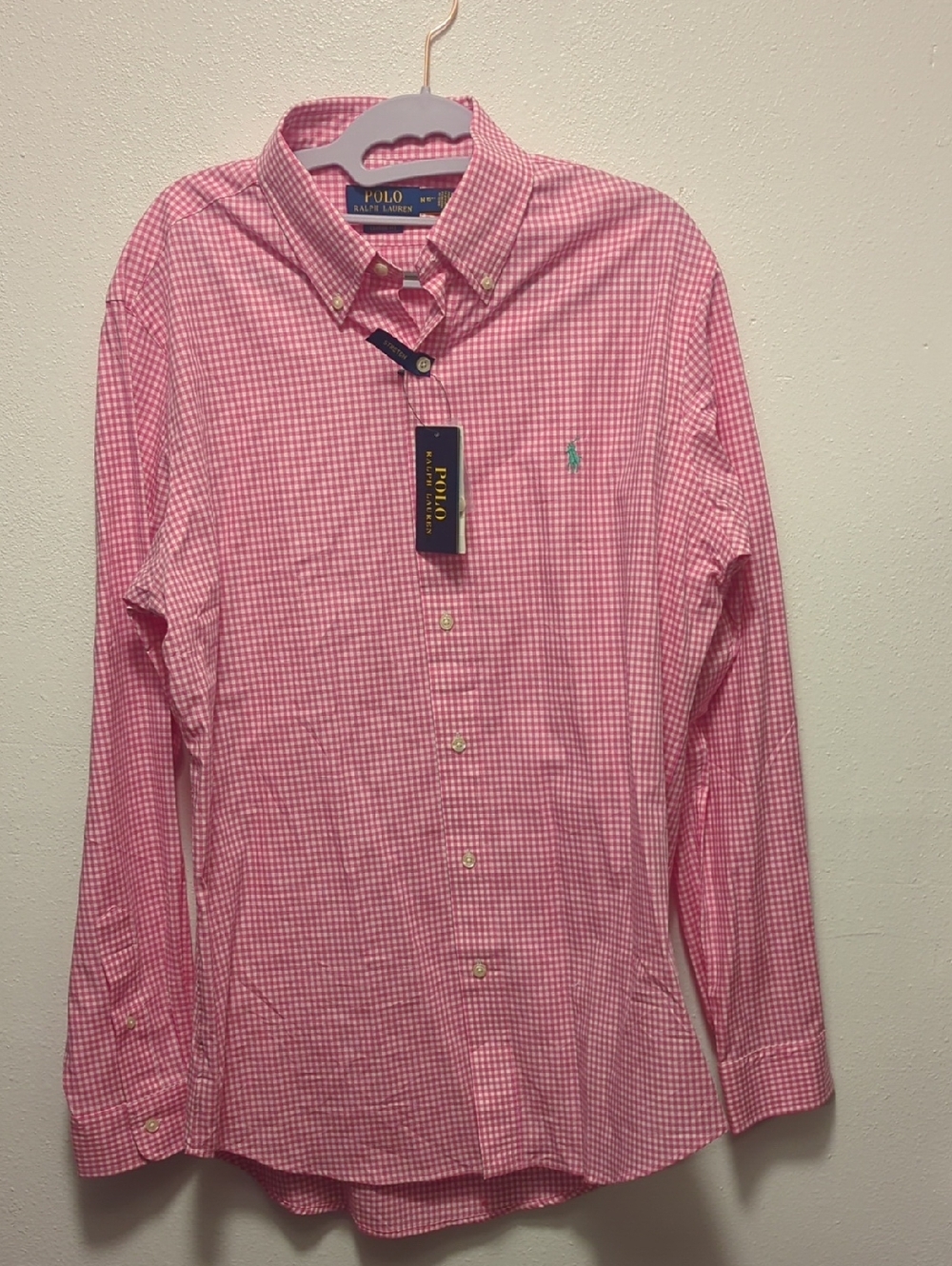 NWT Polo Ralph Lauren Classic Fit Button Down Sz Medium